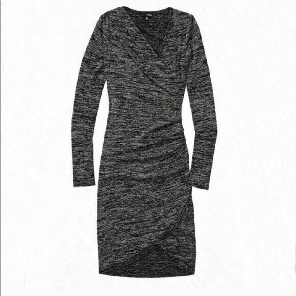 Aritzia Wilfred Free klum faux wrap Knit Dress XXS